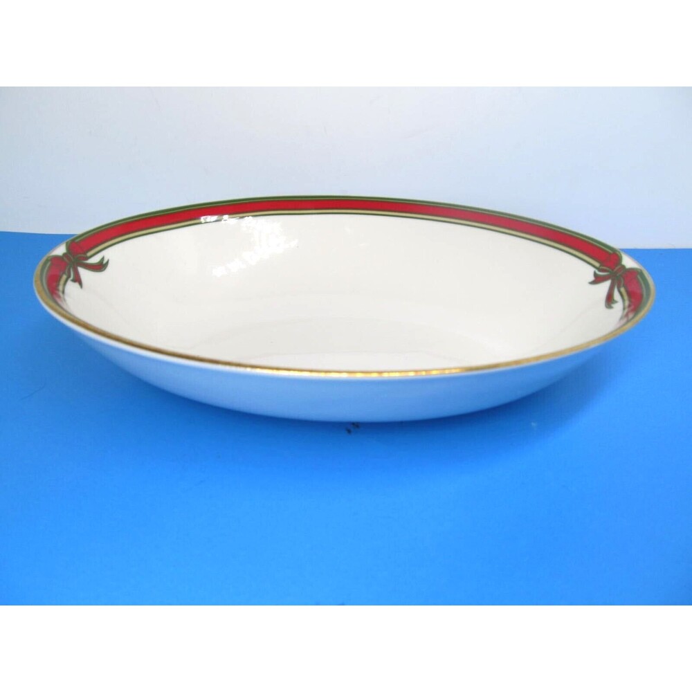 Royal Doulton Ribbon 9 1/2" Oval Vegetable Serving Bowl